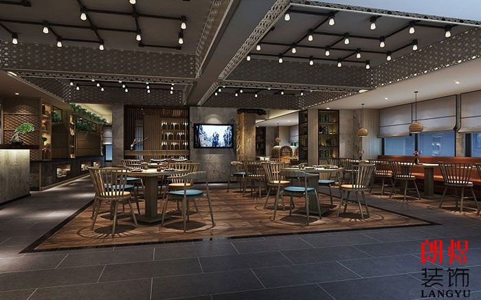 酒店室内装修设计餐厅布局