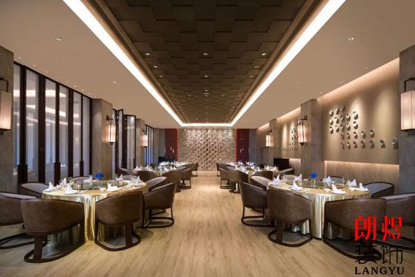 酒店装修关于餐厅布局装修设计理解