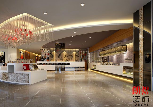 酒店共享空间装修效果图
