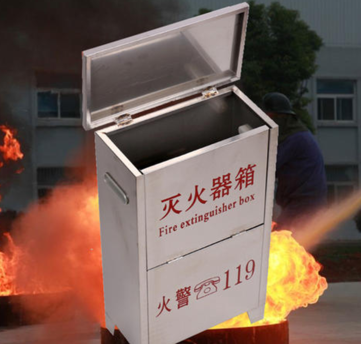 酒店装修中箱式灭火器